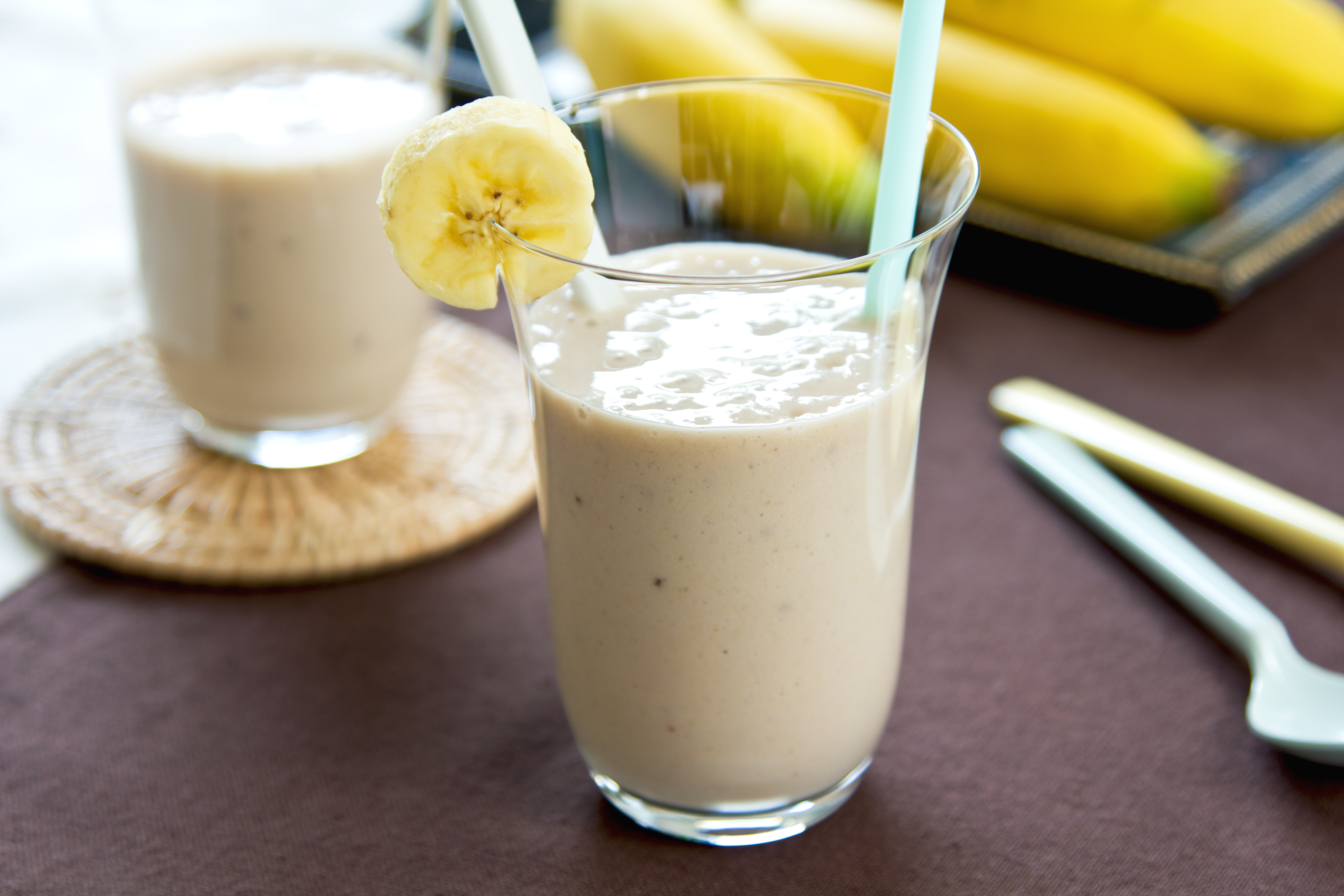 Banana smoothie by fresh smoothie